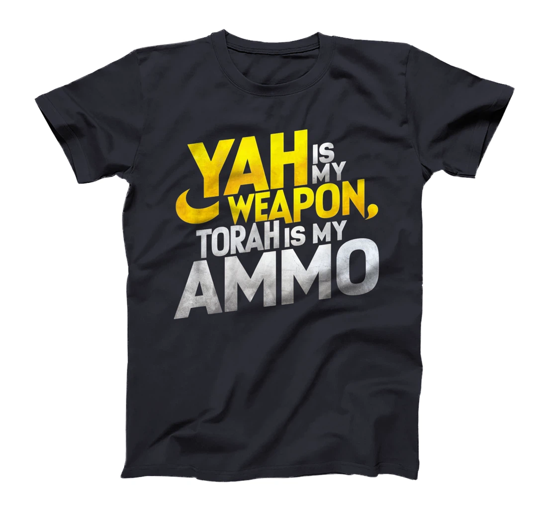 Hebrew Israelite Clothing Yah is My Weapon Judah Torah T-Shirt
