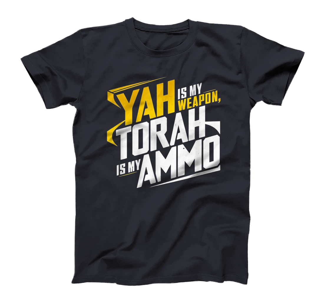 Hebrew Israelite Clothing Yah is My Weapon Judah Torah T-Shirt