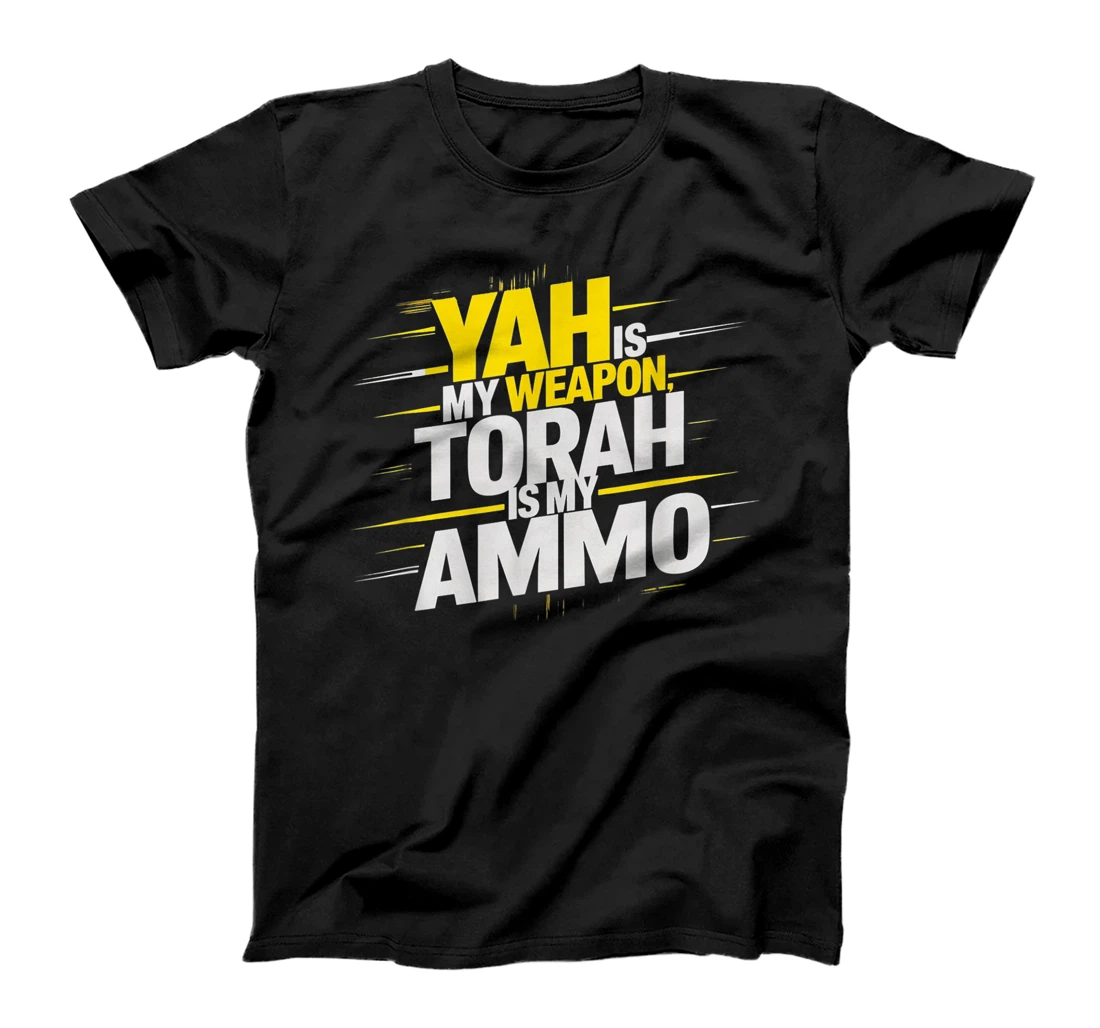 Hebrew Israelite Clothing Yah is My Weapon Judah Torah T-Shirt