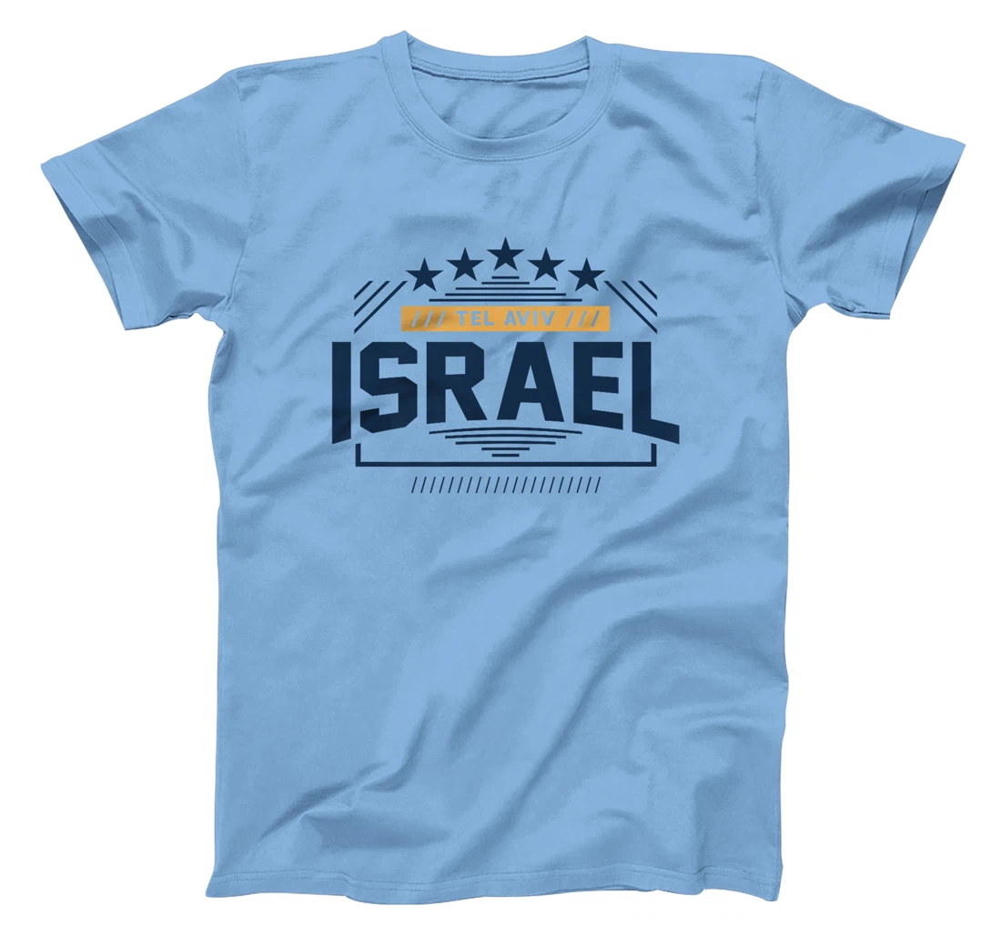Womens Israel Tel Avivv Famous Israelian City Landmarks Israeli Art T-Shirt