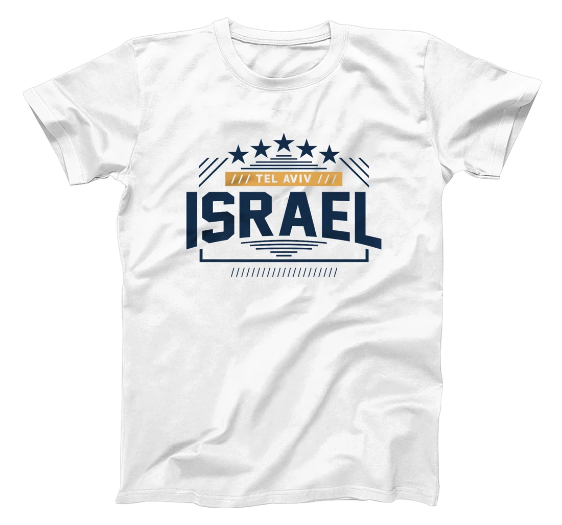 Womens Israel Tel Avivv Famous Israelian City Landmarks Israeli Art T-Shirt