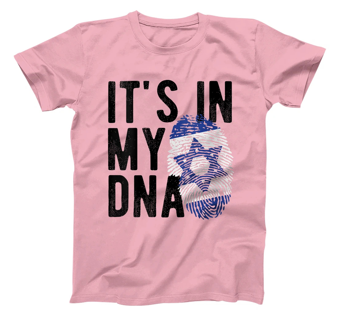 Womens It's In My DNA Israel Love Jewish Pride and Unity Loved Ones T-Shirt