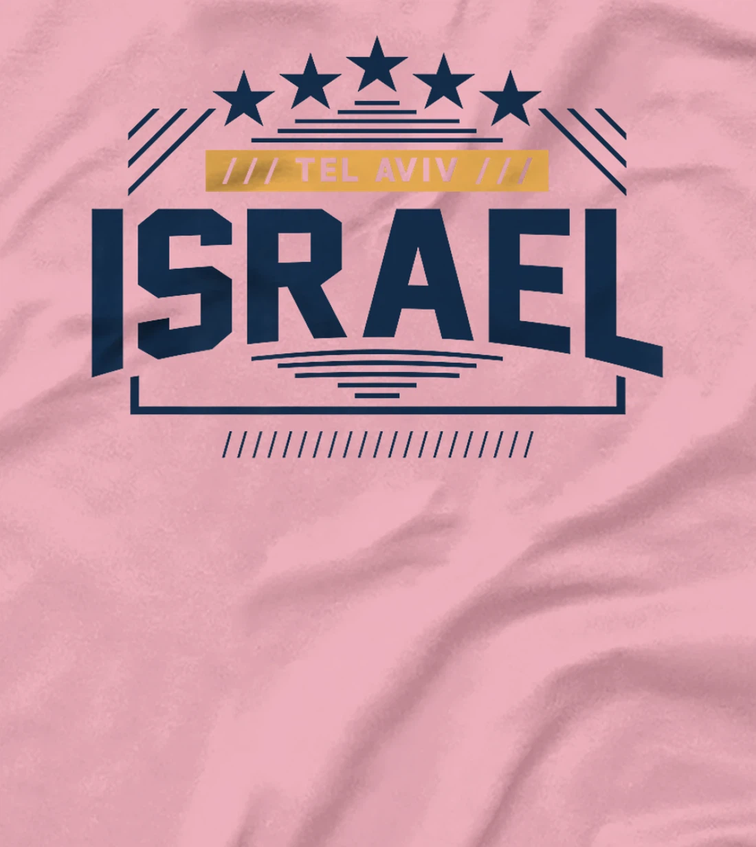 Womens Israel Tel Avivv Famous Israelian City Landmarks Israeli Art T-Shirt