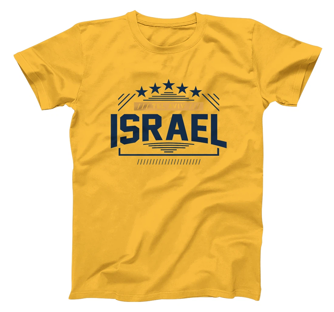 Womens Israel Tel Avivv Famous Israelian City Landmarks Israeli Art T-Shirt