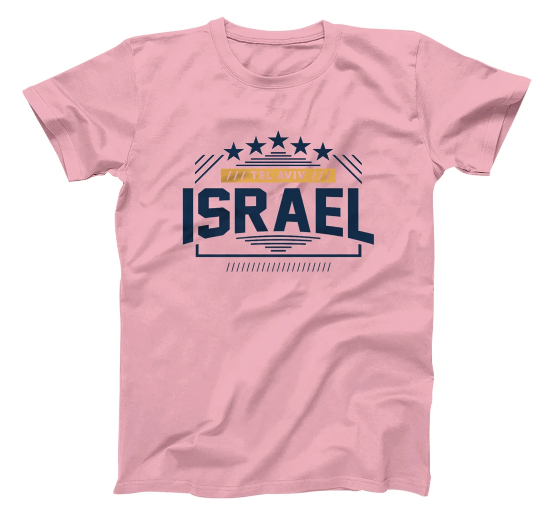 Womens Israel Tel Avivv Famous Israelian City Landmarks Israeli Art T-Shirt