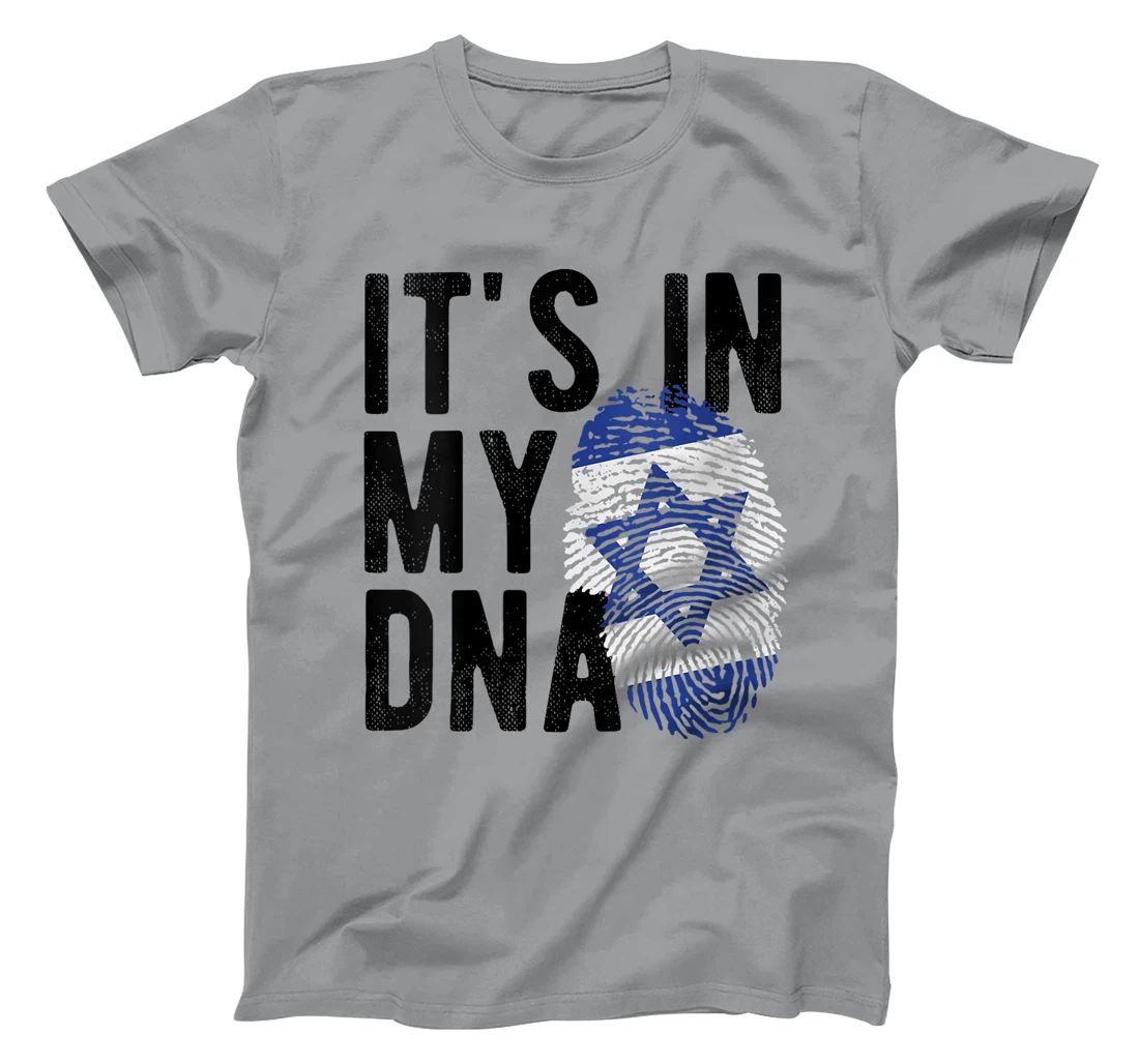 Womens It's In My DNA Israel Love Jewish Pride and Unity Loved Ones T-Shirt