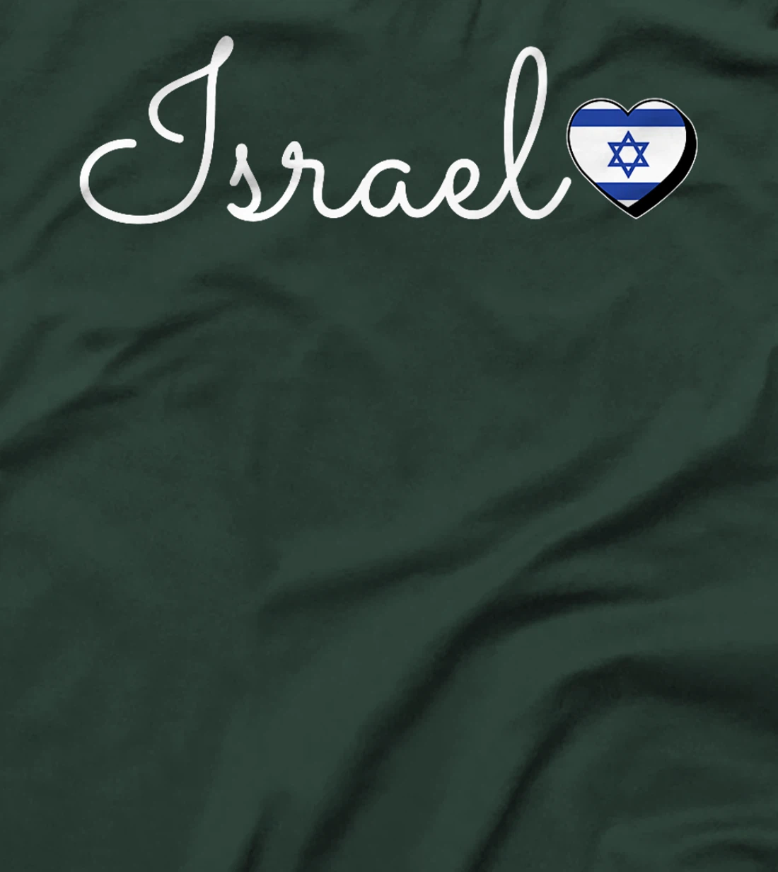 I Love Israel Proud Israeli Pride Travel Matching Premium T-Shirt