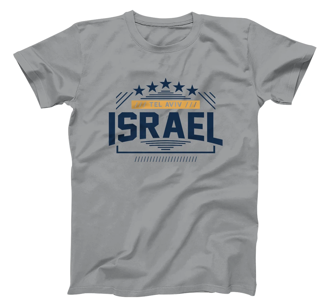 Womens Israel Tel Avivv Famous Israelian City Landmarks Israeli Art T-Shirt