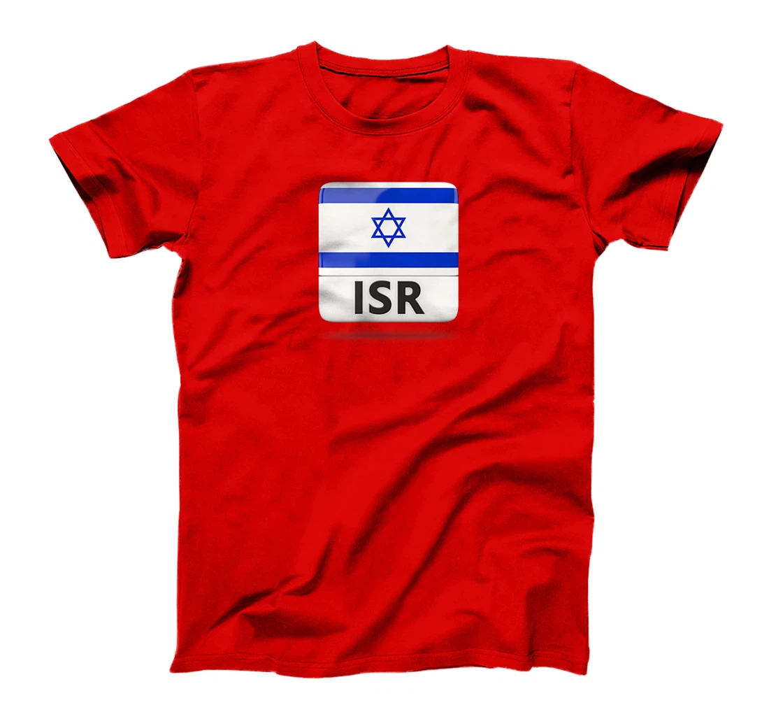 Israel Flag Map - Israel Country T-Shirt