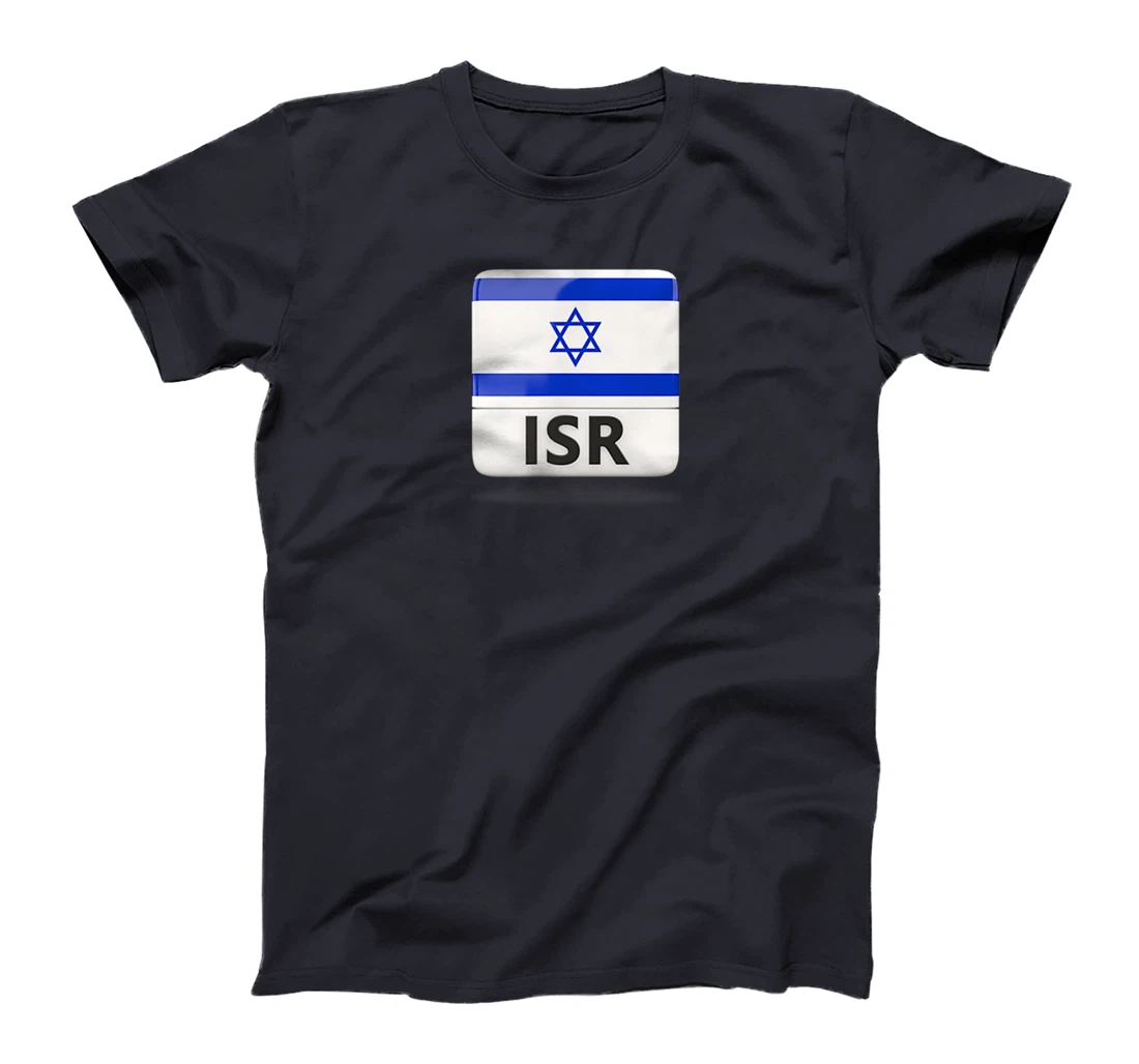 Israel Flag Map - Israel Country T-Shirt