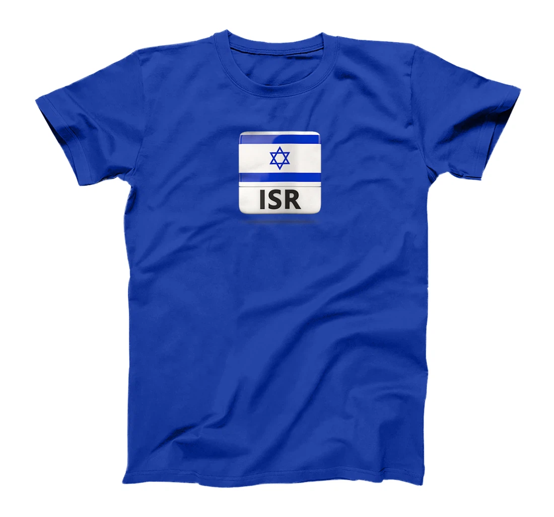 Womens Israel Flag Map - Israel Country T-Shirt