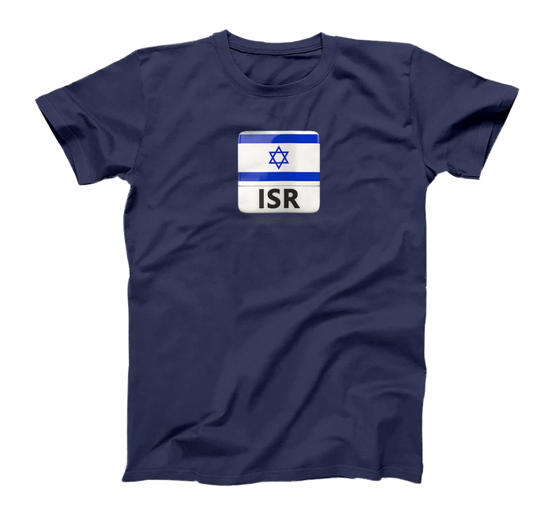 Womens Israel Flag Map - Israel Country T-Shirt