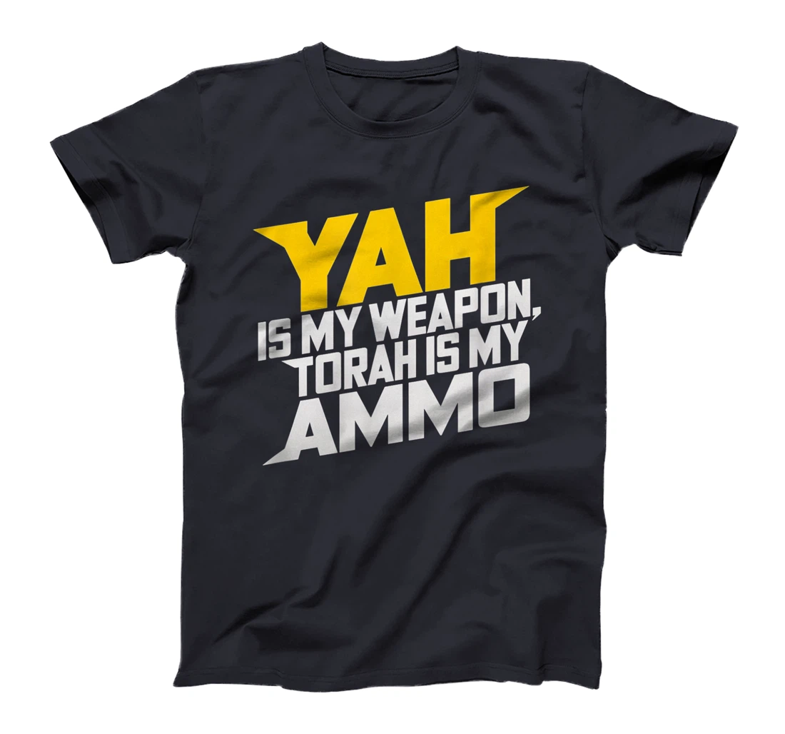 Hebrew Israelite Clothing Yah is My Weapon Judah Torah T-Shirt