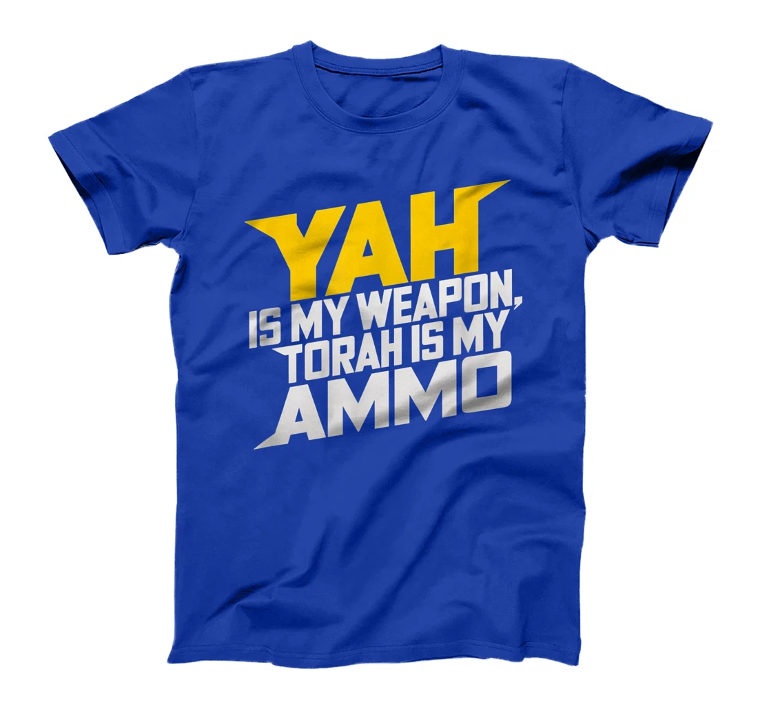Hebrew Israelite Clothing Yah is My Weapon Judah Torah T-Shirt