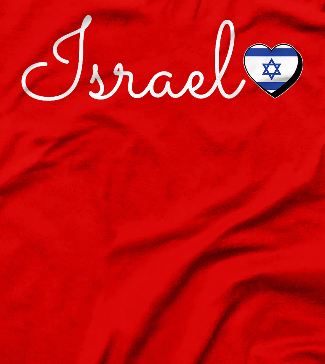 I Love Israel Proud Israeli Pride Travel Matching T-Shirt