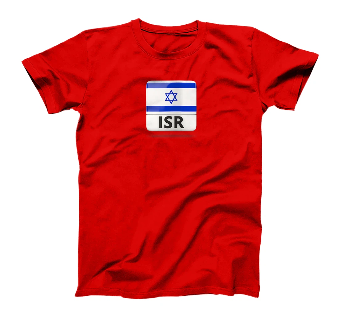 Womens Israel Flag Map - Israel Country T-Shirt