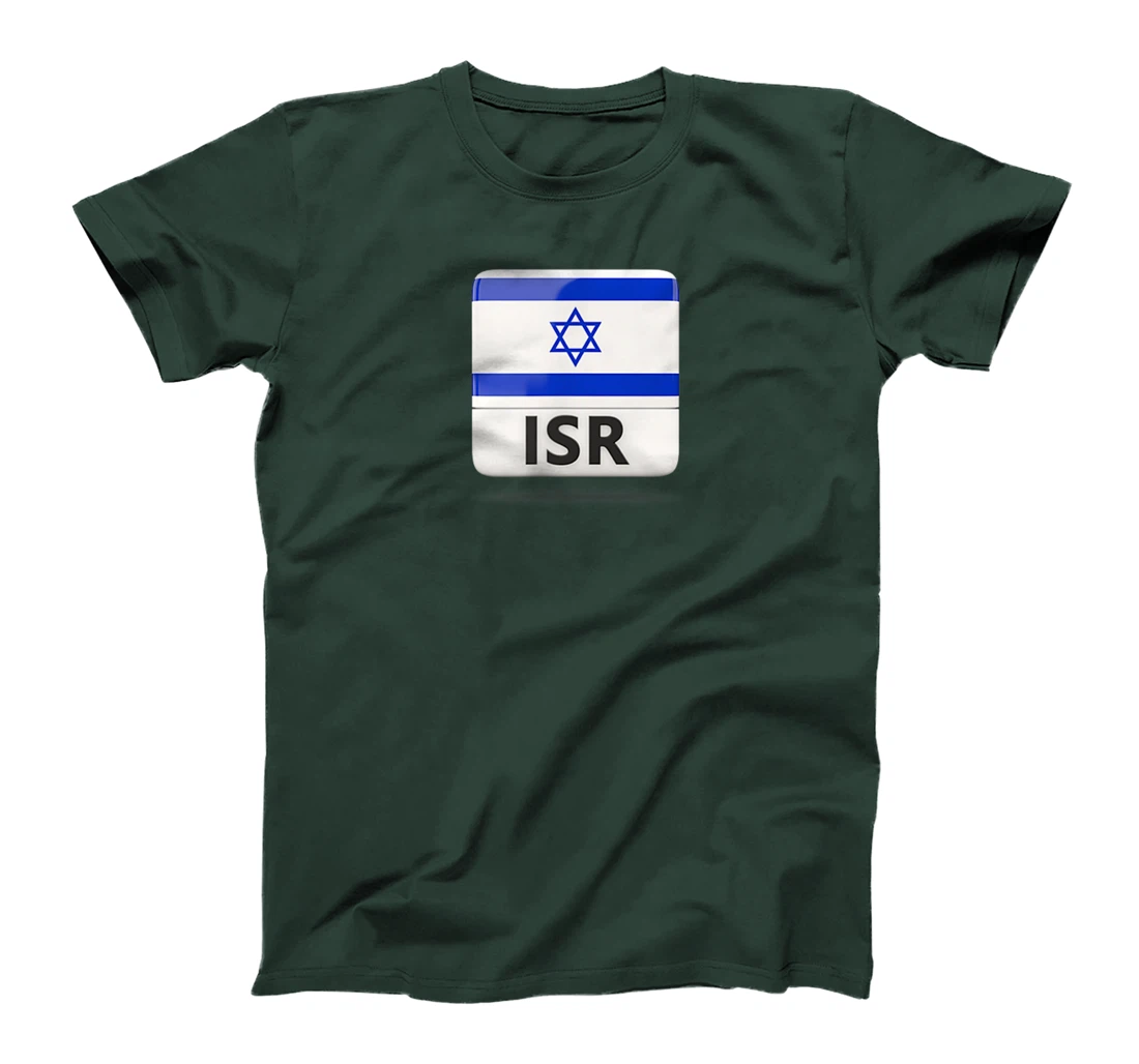 Israel Flag Map - Israel Country T-Shirt
