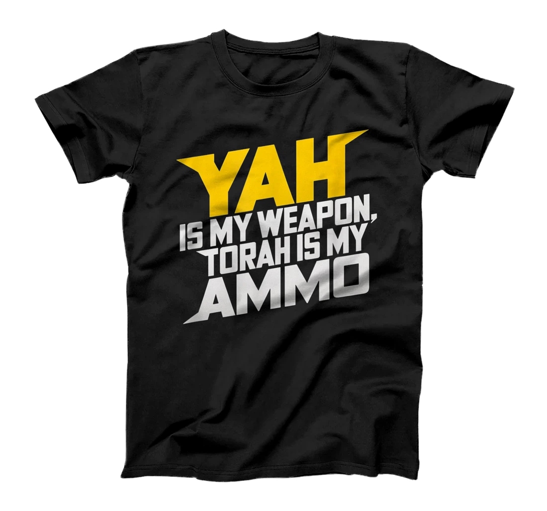 Hebrew Israelite Clothing Yah is My Weapon Judah Torah T-Shirt