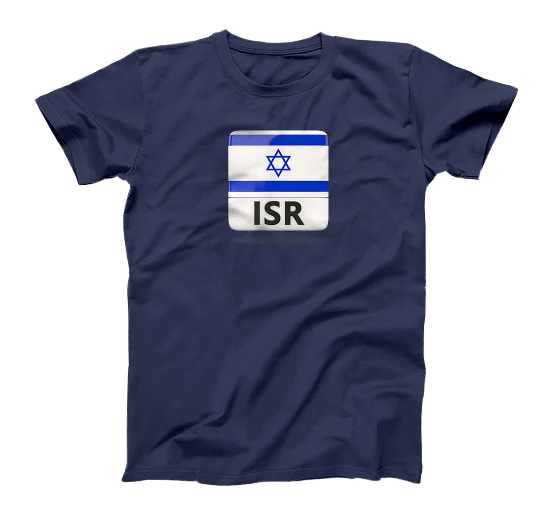 Israel Flag Map - Israel Country T-Shirt