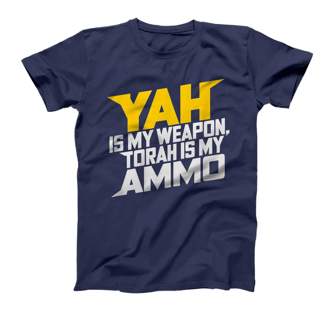 Hebrew Israelite Clothing Yah is My Weapon Judah Torah T-Shirt