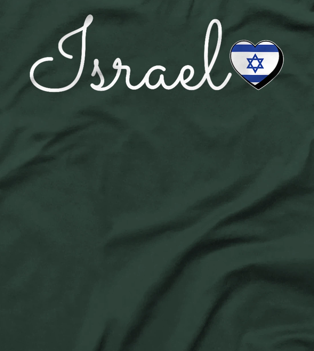 Womens I Love Israel Proud Israeli Pride Travel Matching T-Shirt