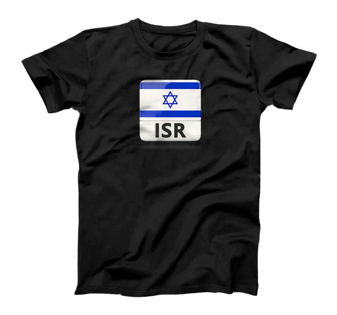 Israel Flag Map - Israel Country T-Shirt