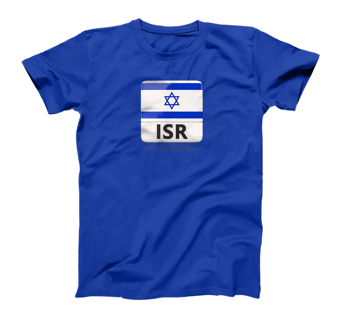 Israel Flag Map - Israel Country T-Shirt