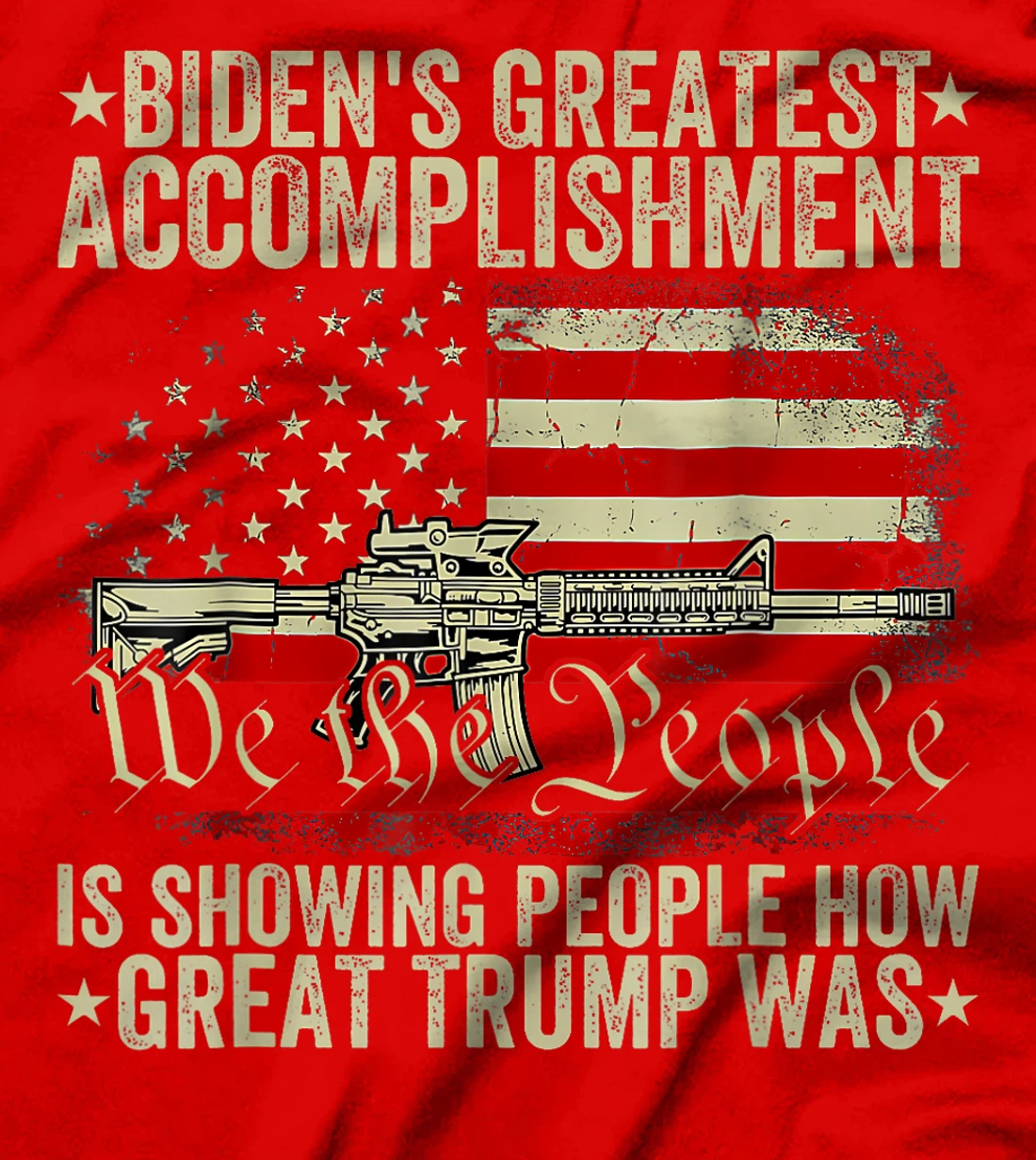 Funny biden's greatest accomplishment is showing Trump 2024 T-Shirt