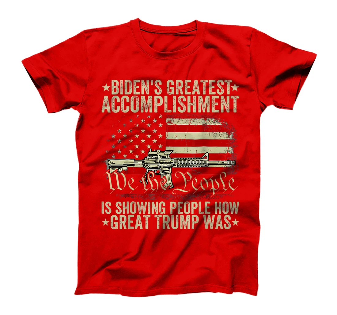 Funny biden's greatest accomplishment is showing Trump 2024 T-Shirt