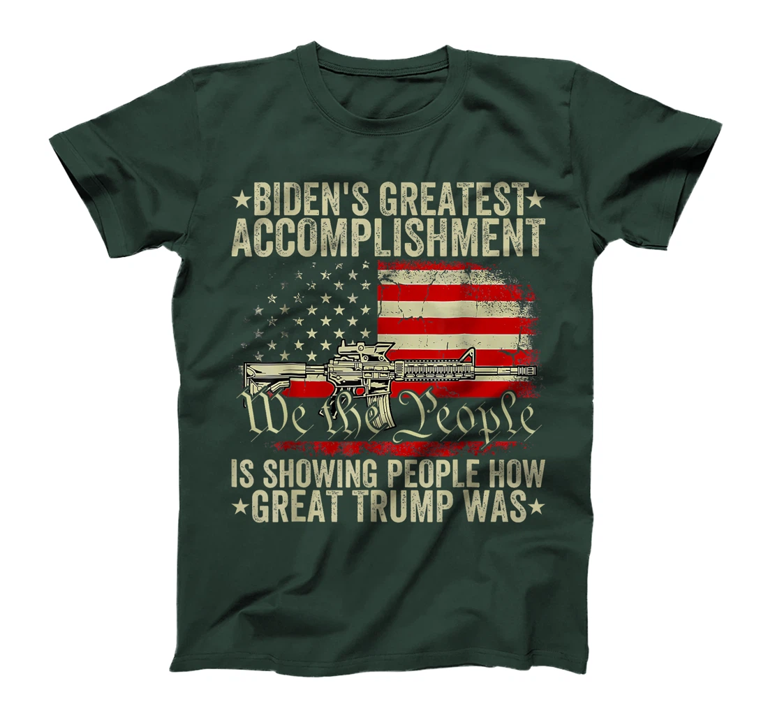 Funny biden's greatest accomplishment is showing Trump 2024 T-Shirt