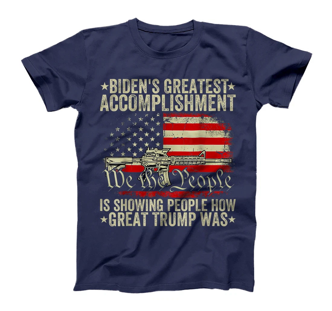 Funny biden's greatest accomplishment is showing Trump 2024 T-Shirt
