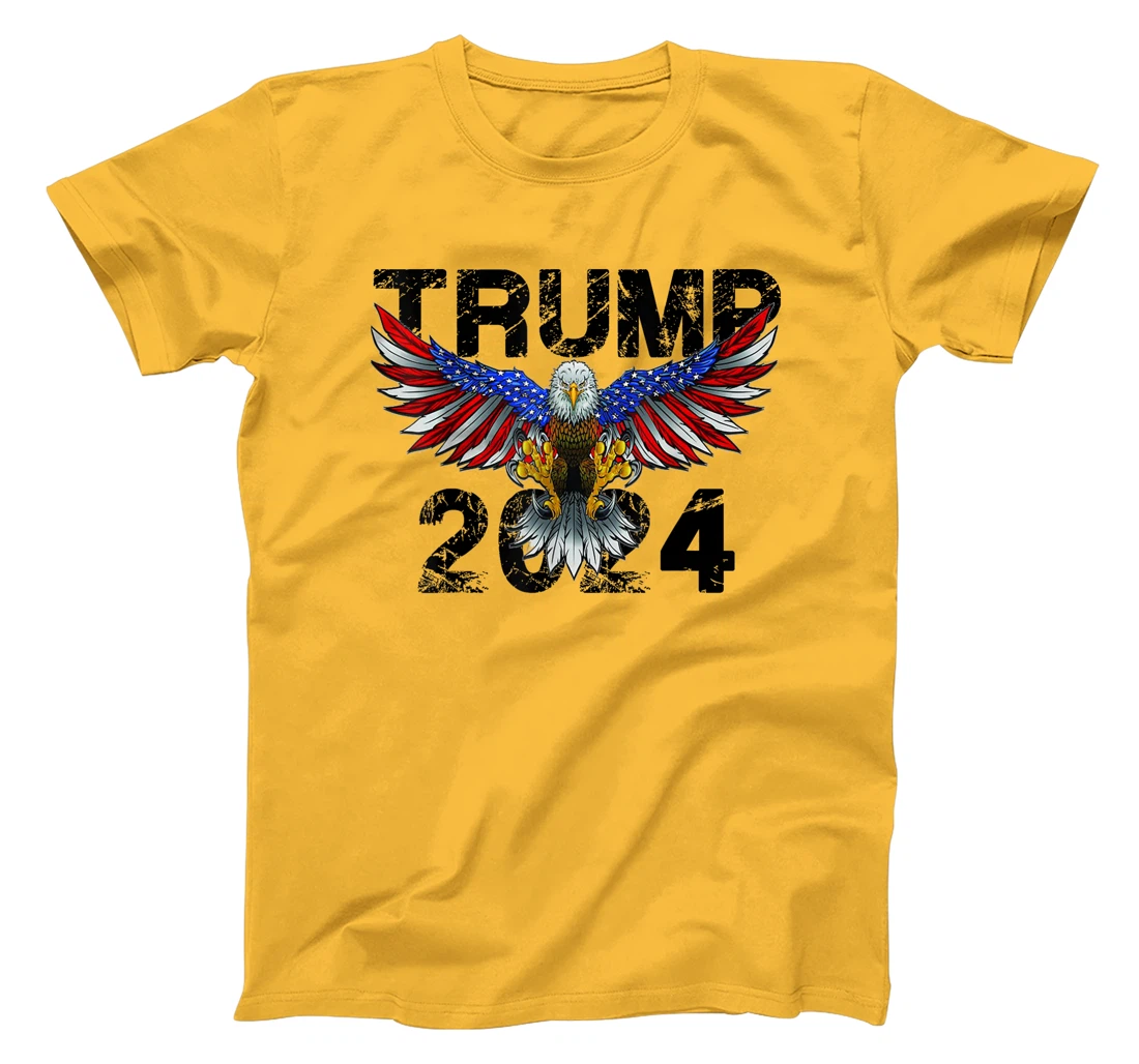 trump 2024 flag American holiday men woman girl boy T-Shirt
