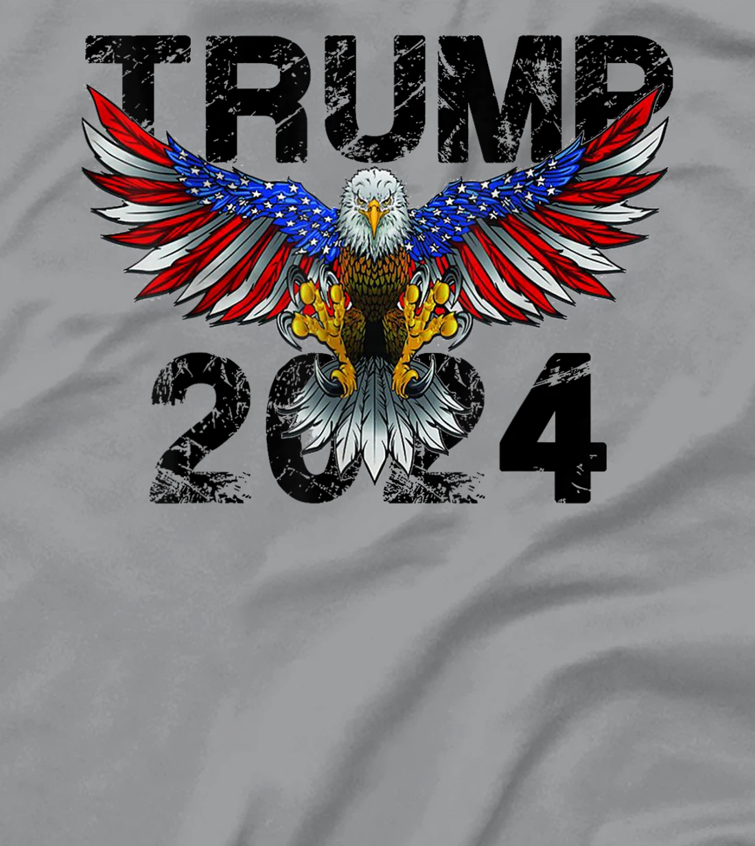 trump 2024 flag American holiday men woman girl boy T-Shirt