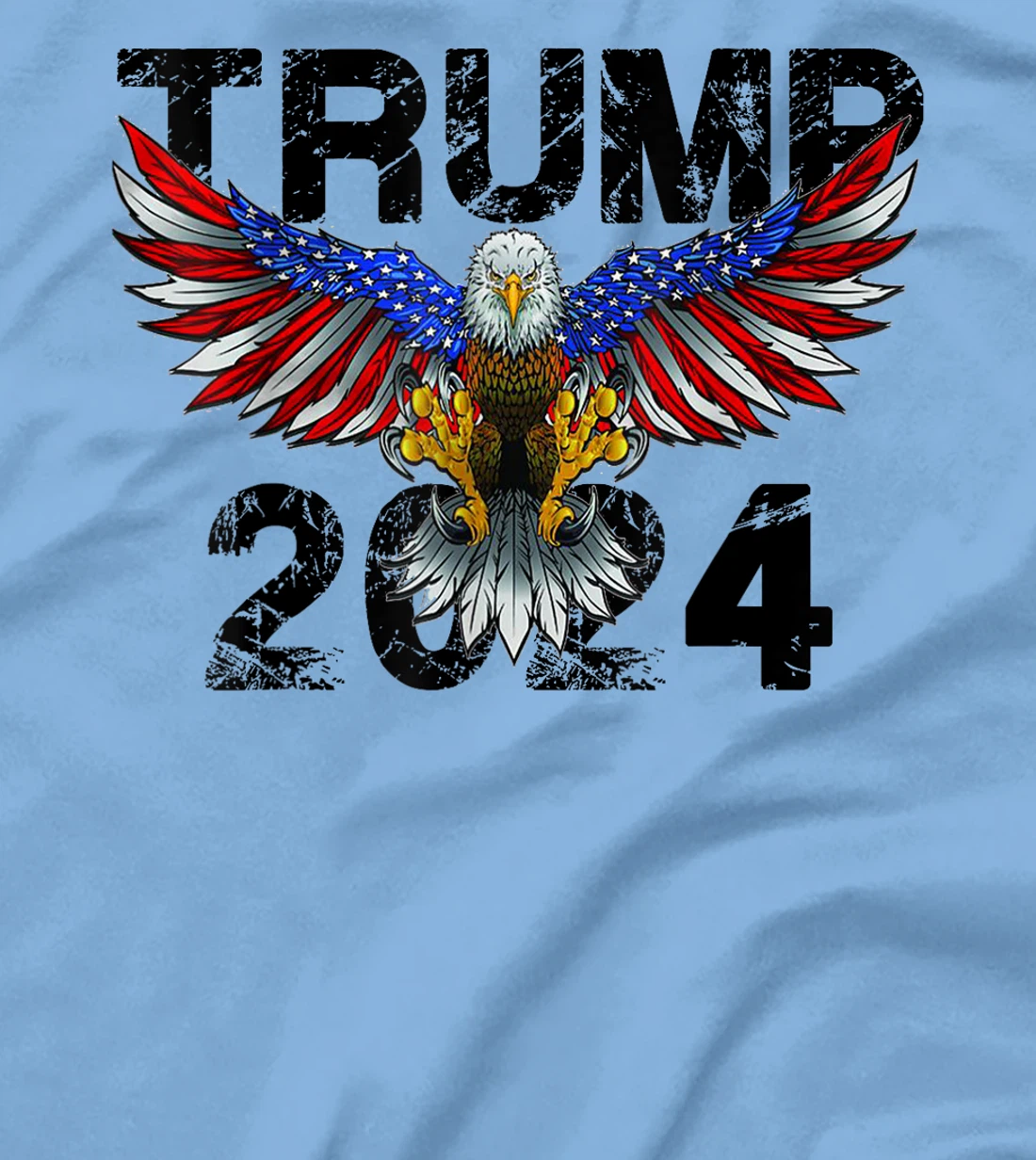 trump 2024 flag American holiday men woman girl boy T-Shirt