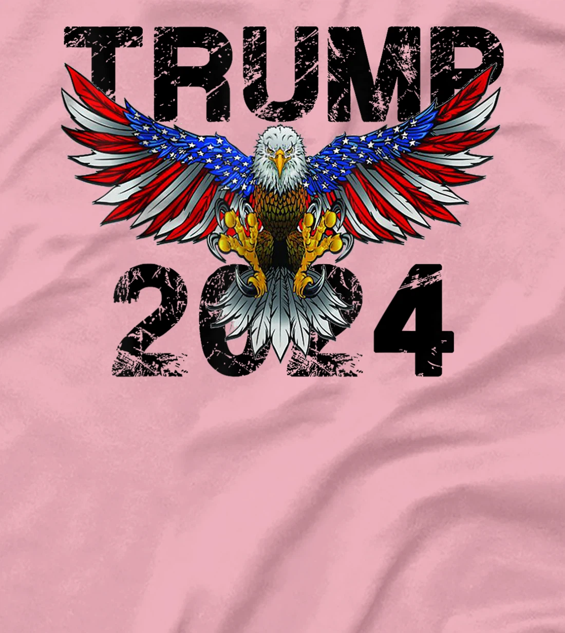 trump 2024 flag American holiday men woman girl boy T-Shirt