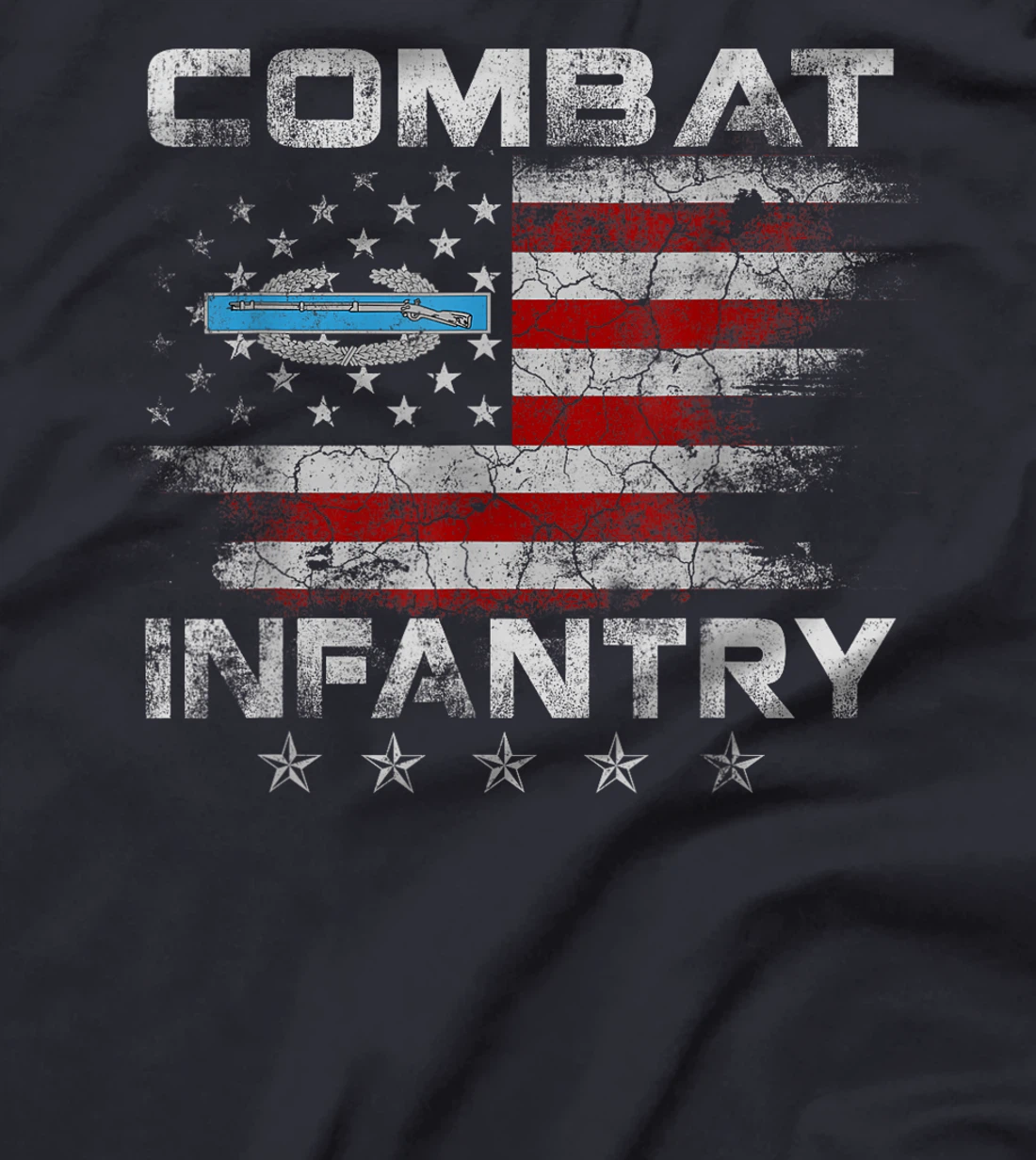 US Army CIB - Combat Infantryman Badge 11 Bravo Veterans Day T-Shirt