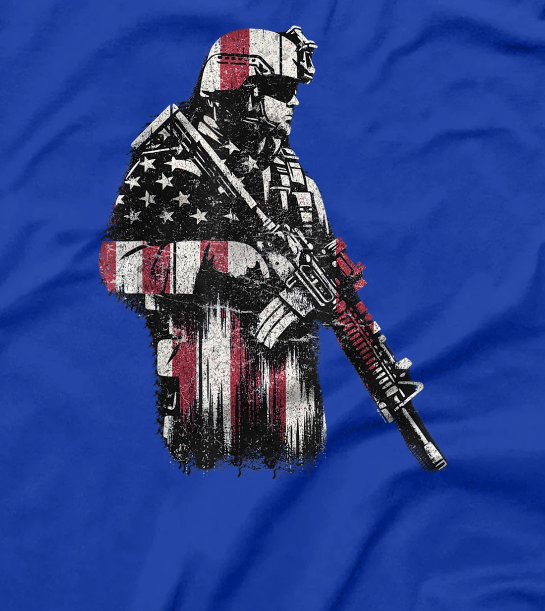 Thank You Patriotic Veteran Memorial Day 4th Of July US Flag T-Shirt