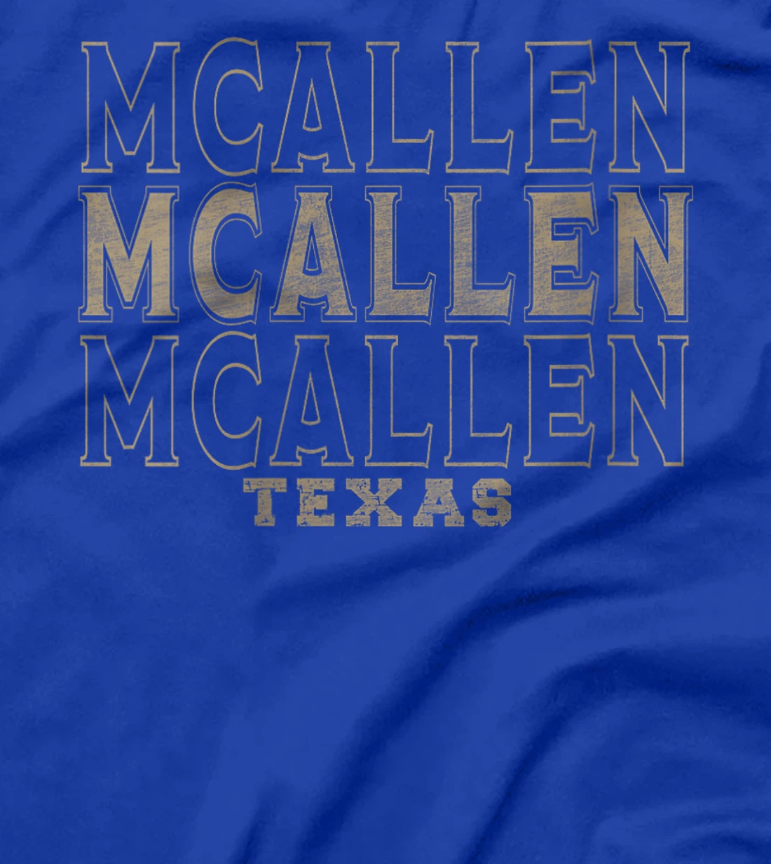 Womens Vintage McAllen Texas T-Shirt