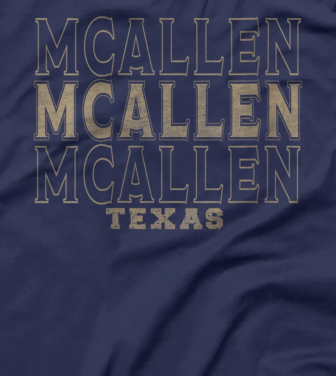 Womens Vintage McAllen Texas T-Shirt