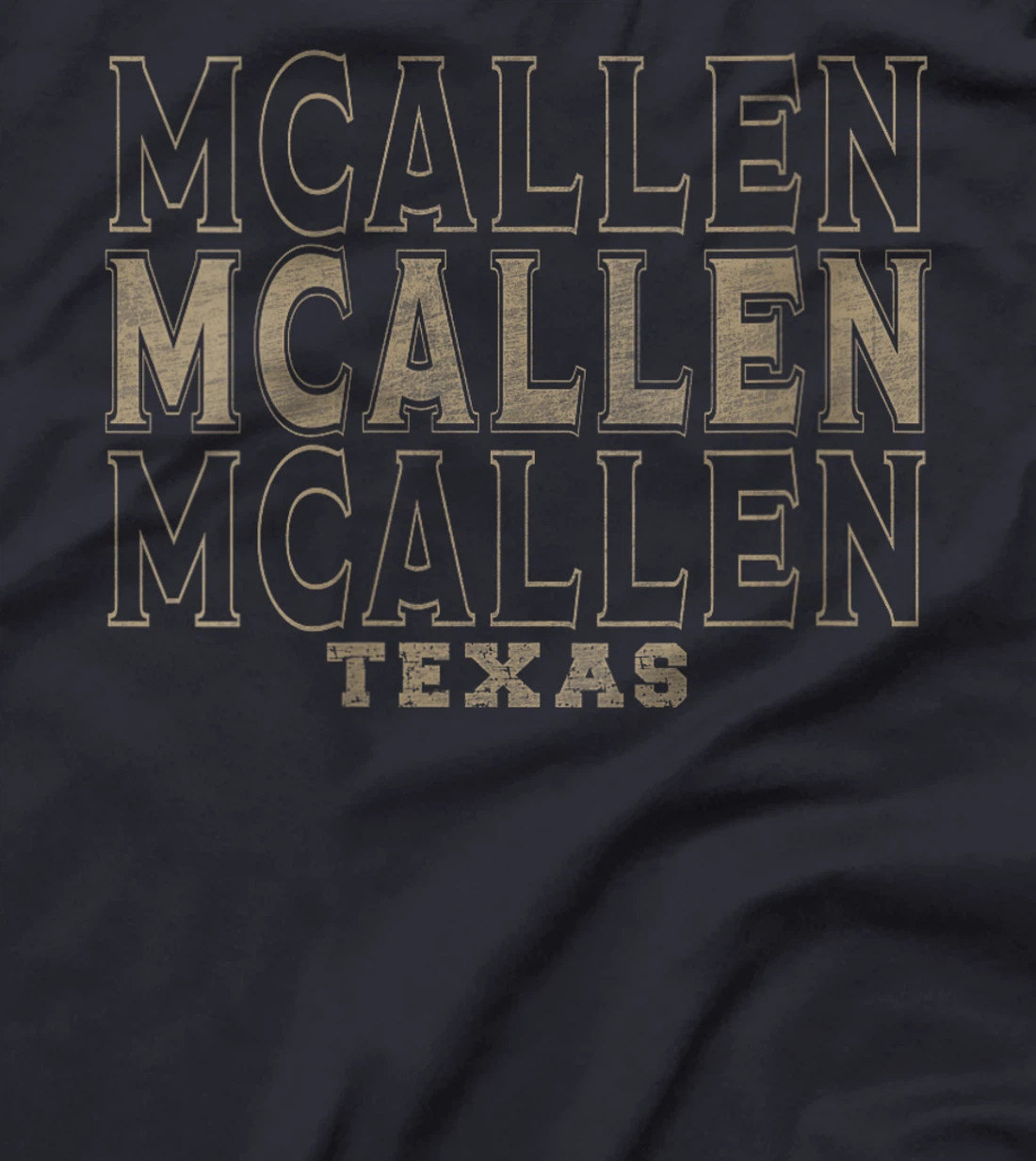 Womens Vintage McAllen Texas T-Shirt