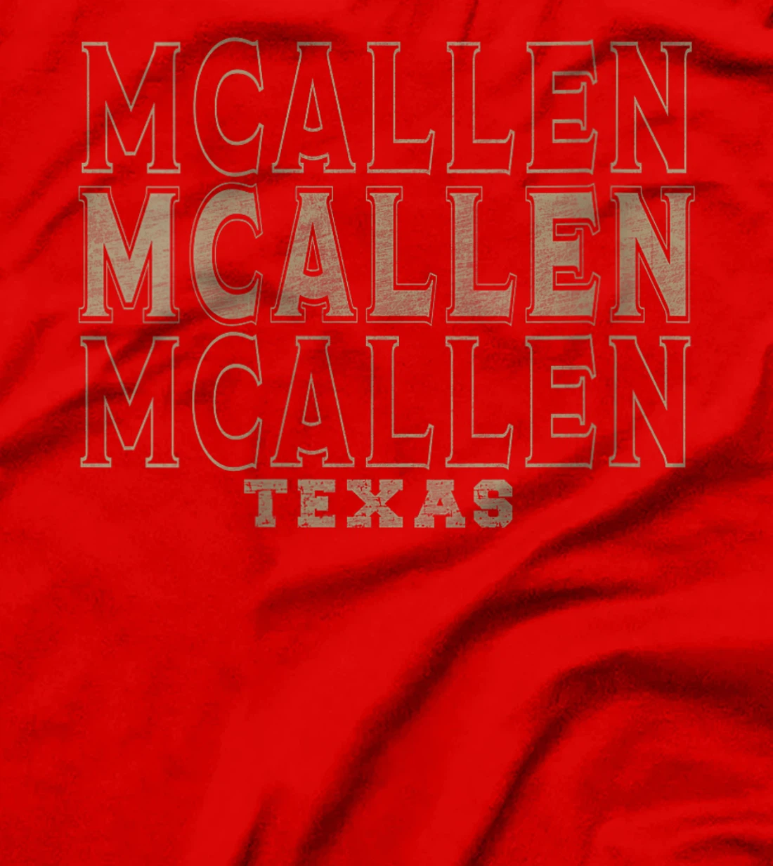 Womens Vintage McAllen Texas T-Shirt