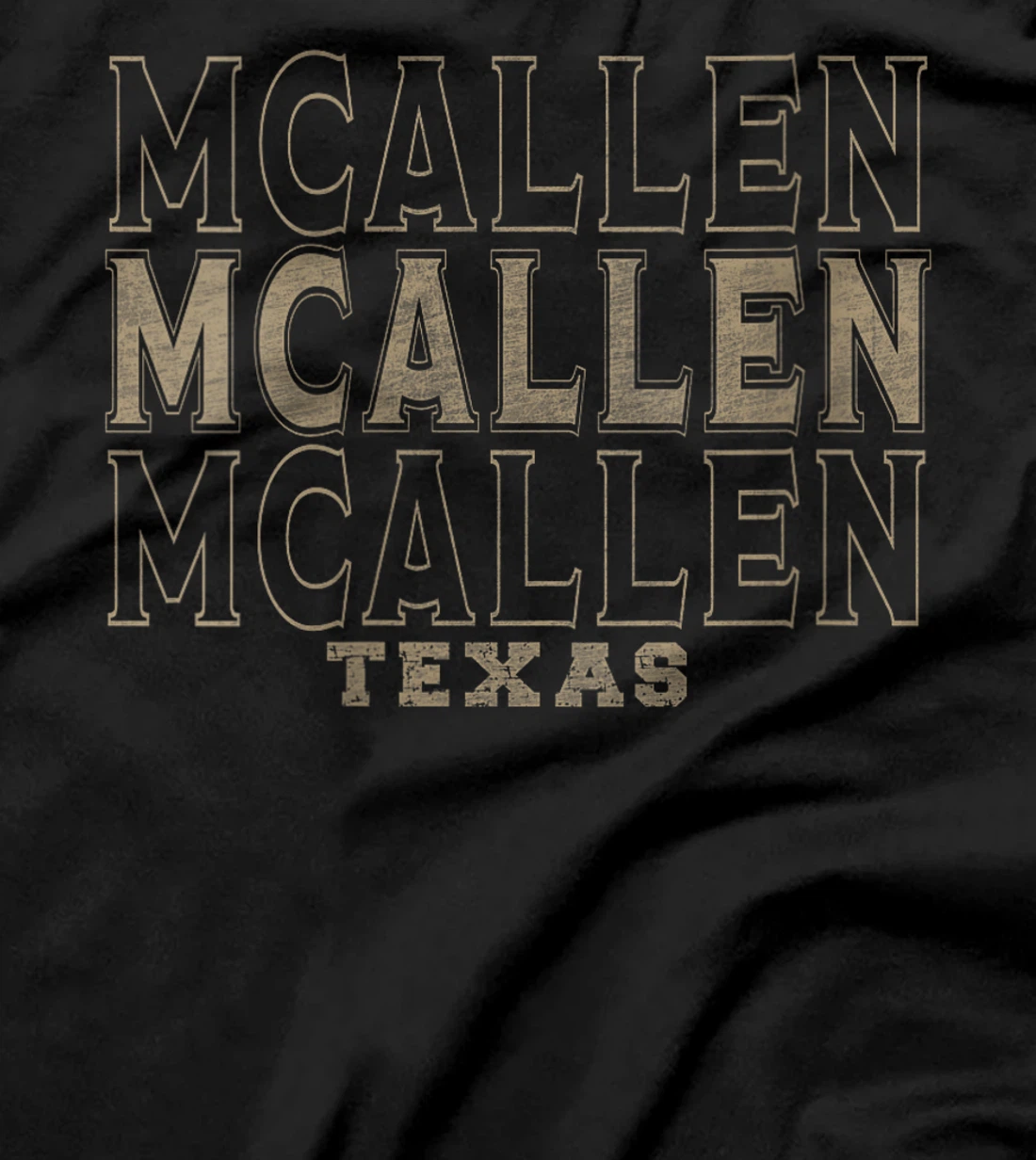 Womens Vintage McAllen Texas T-Shirt
