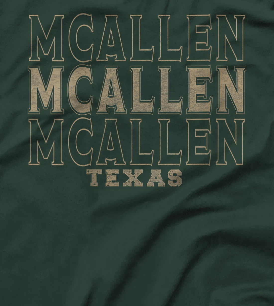 Womens Vintage McAllen Texas T-Shirt