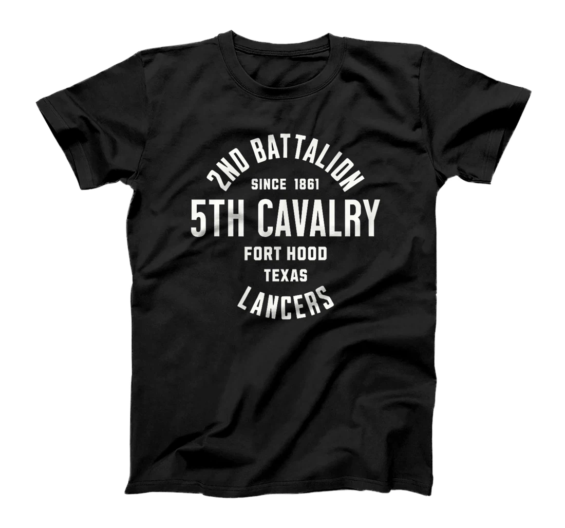 Womens 2nd Battalion 5th Cavalry Fort Hood Texas Military Veteran T-Shirt