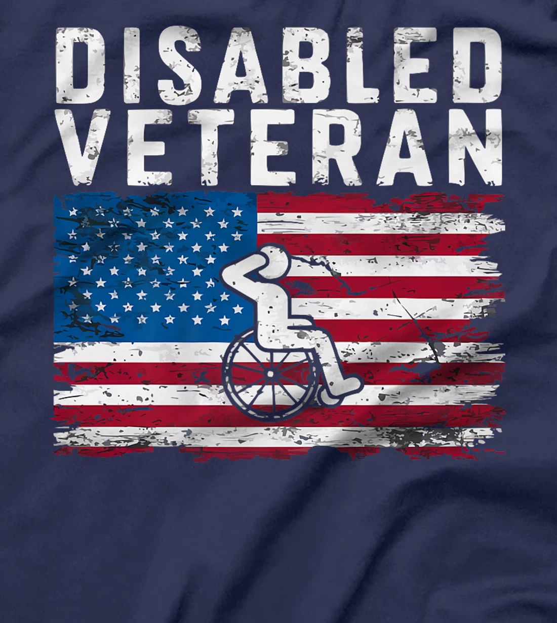Disabled Veteran Handicap Military Soldier Veterans Day Premium T-Shirt