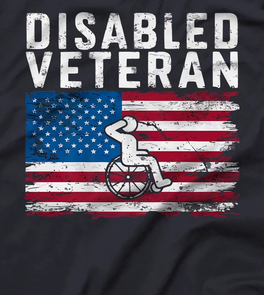 Disabled Veteran Handicap Military Soldier Veterans Day Premium T-Shirt