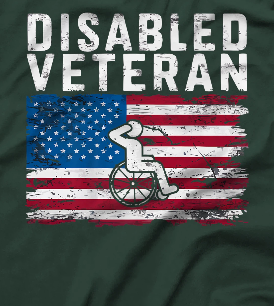 Disabled Veteran Handicap Military Soldier Veterans Day Premium T-Shirt
