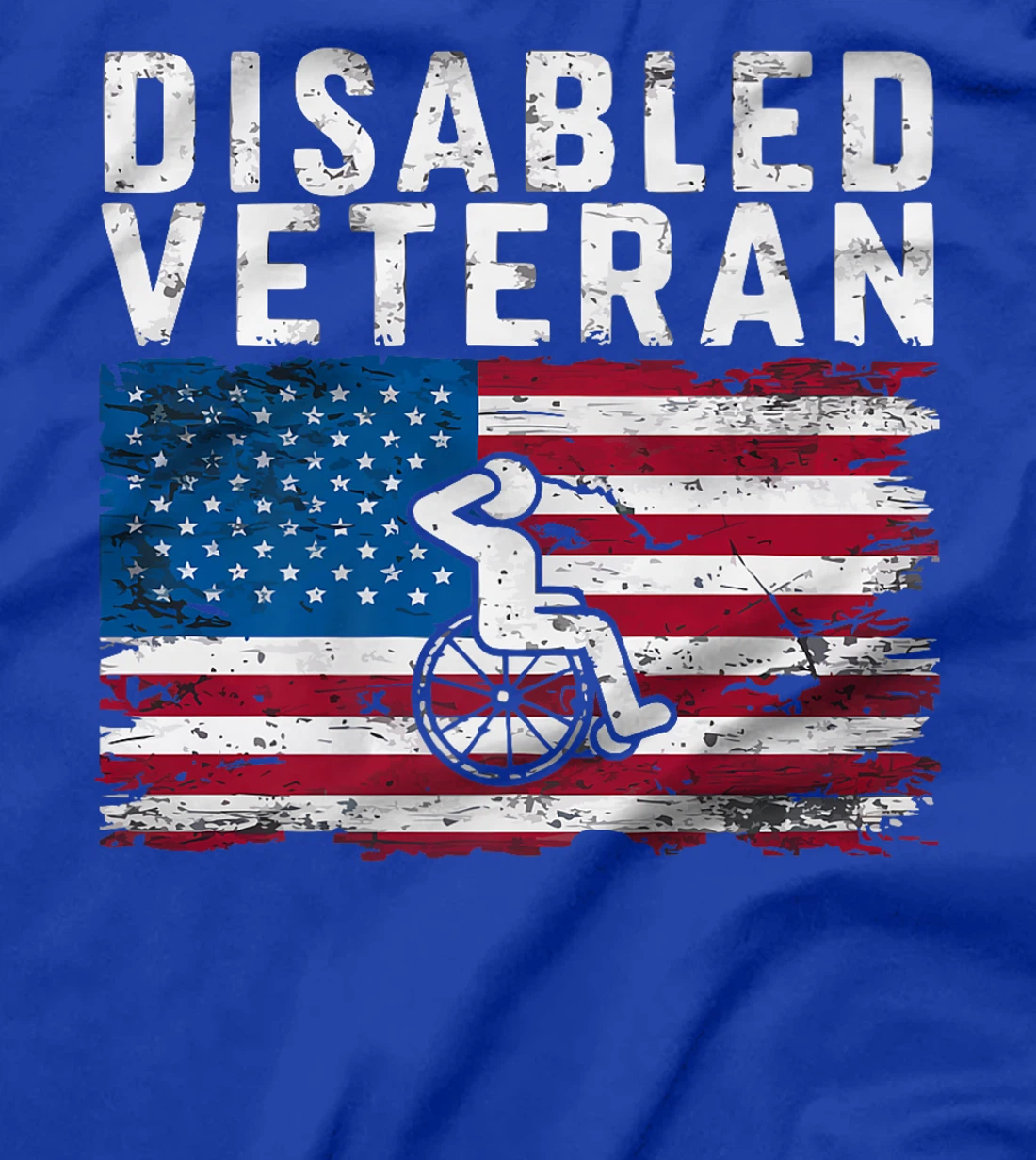 Disabled Veteran Handicap Military Soldier Veterans Day Premium T-Shirt