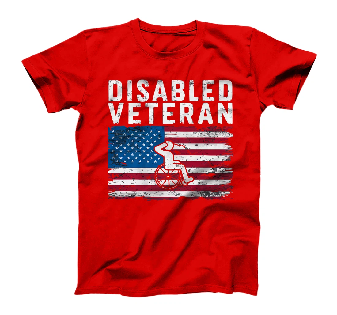 Disabled Veteran Handicap Military Soldier Veterans Day Premium T-Shirt