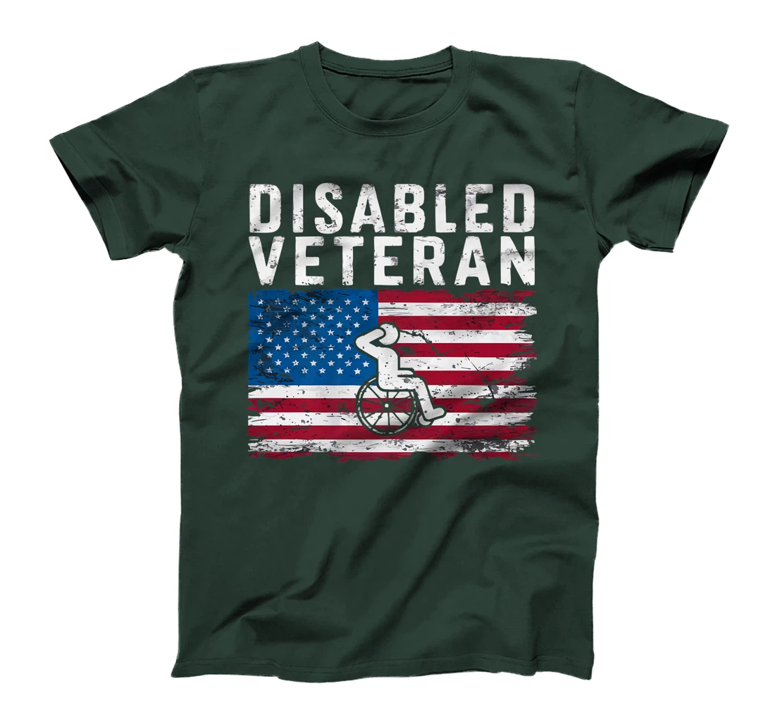Disabled Veteran Handicap Military Soldier Veterans Day Premium T-Shirt